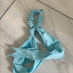 Lulu lemon hair scrunchi  and wrap